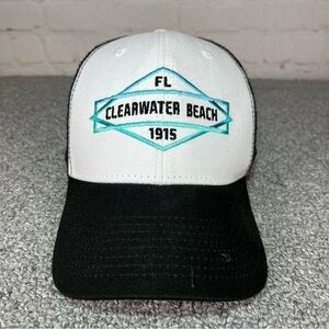 Clearwater Beach Florida Trucker Hat Mesh Surf Style
